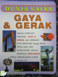 Image of Dunia Sains Gaya & Gerak (Science Files Forces & Motion)