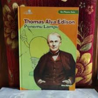 Image of Thomas Alva Edison: Penemu Lampu